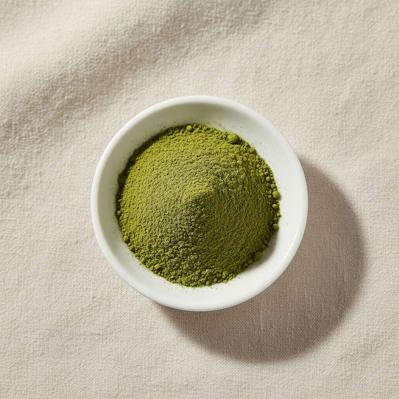 Yerba Mate Powder — bulk food ingredient sample