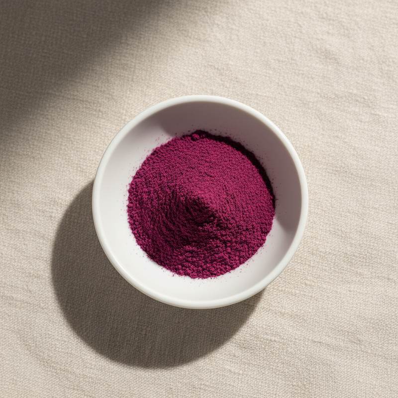 Antocianinas de Aronia 25% — amostra de ingrediente alimentício no atacado