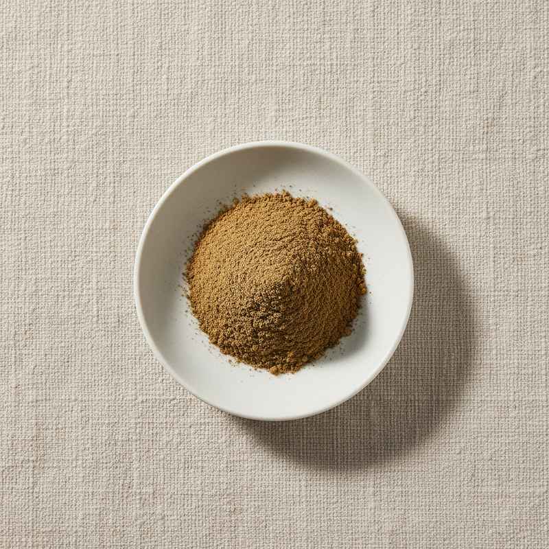 Genmaicha em Pó — amostra de ingrediente alimentício no atacado