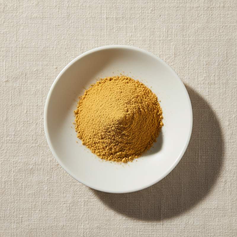 Pó de Gengibre Padronizado em Gingerol — amostra de ingrediente alimentício no atacado