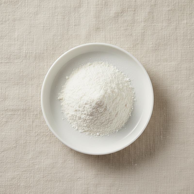 Farinha Fina de Konjac — amostra de ingrediente alimentício no atacado